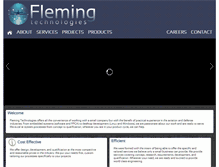 Tablet Screenshot of flemingtechinc.com